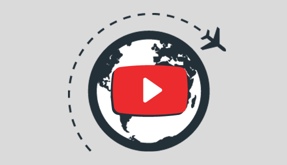 canais de viagem no YouTube